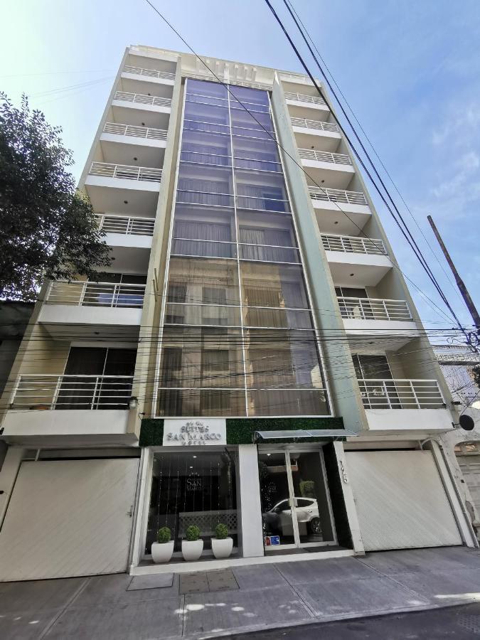 Suites San Marco Hotel Mexiko-Stadt Exterior foto