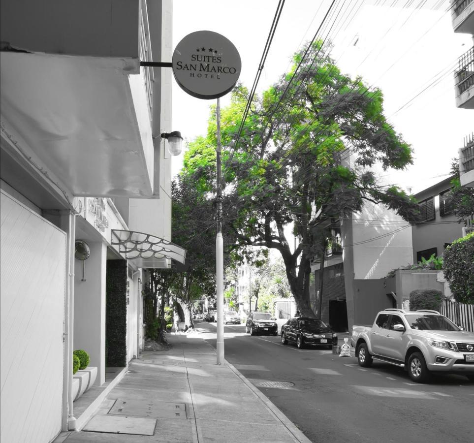 Suites San Marco Hotel Mexiko-Stadt Exterior foto