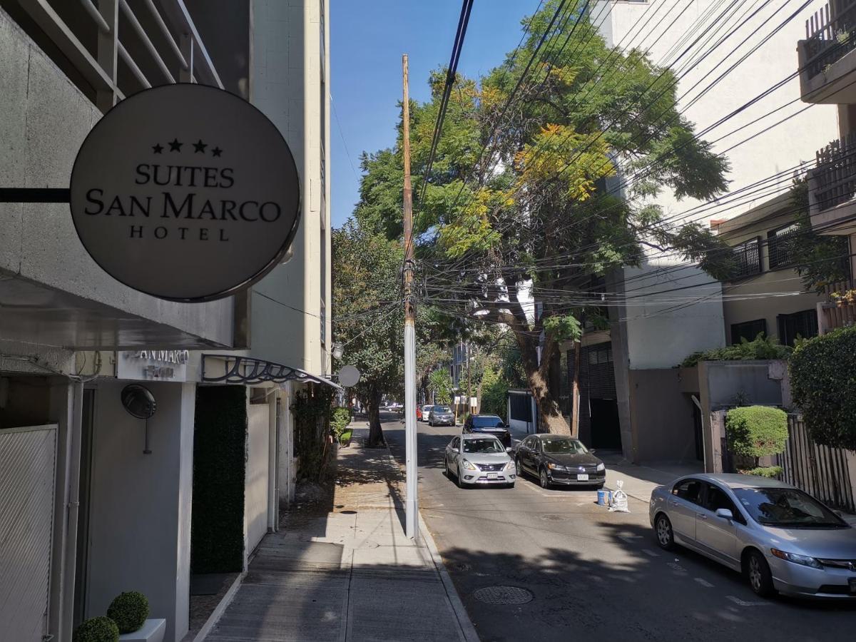 Suites San Marco Hotel Mexiko-Stadt Exterior foto