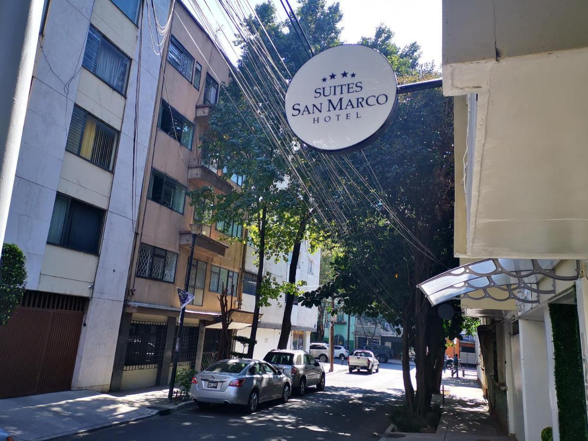 Suites San Marco Hotel Mexiko-Stadt Exterior foto