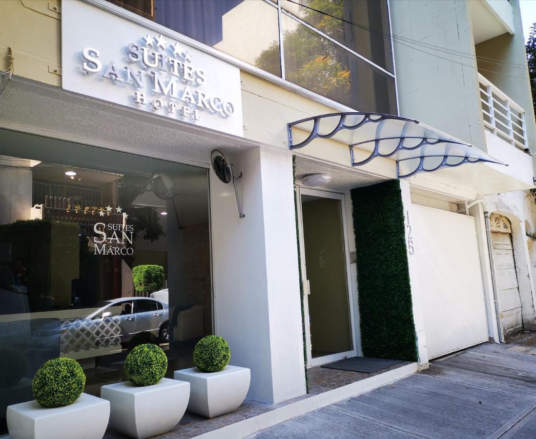 Suites San Marco Hotel Mexiko-Stadt Exterior foto